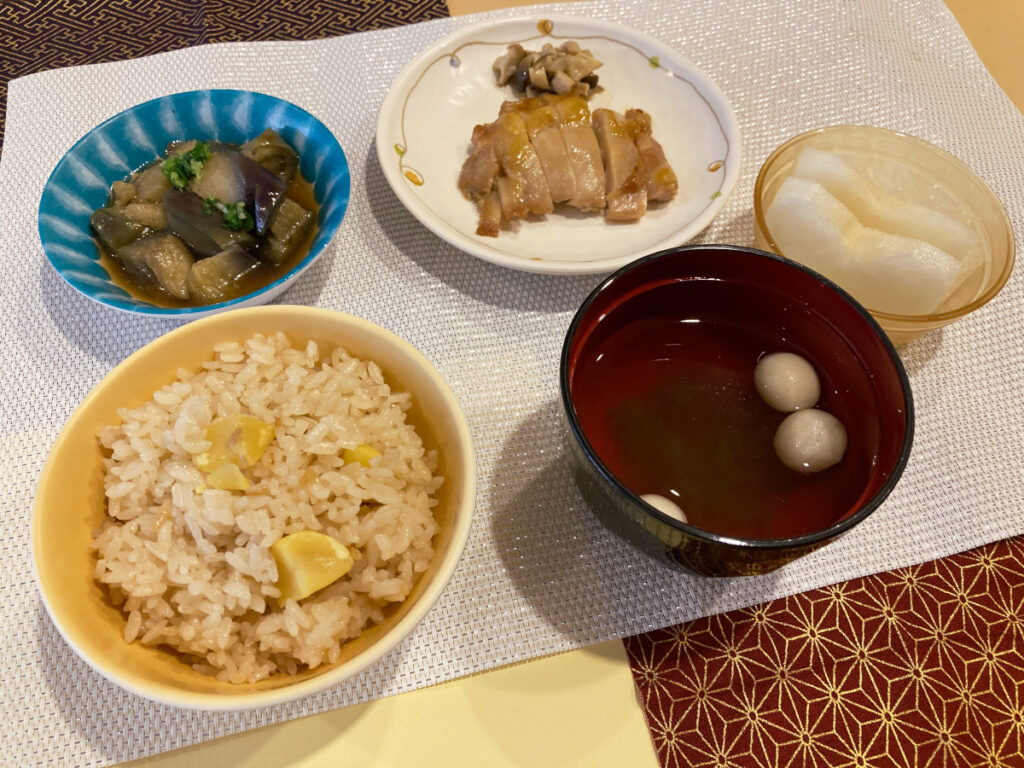 特別養護老人ホーム ル・リアンふかみで、令和8年9月9日(水)に提供した昼食の写真です。